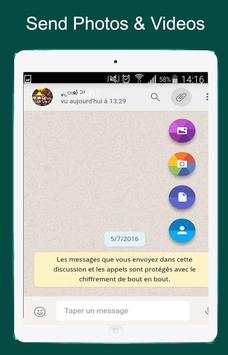 Tablet App Messenger screenshot 1