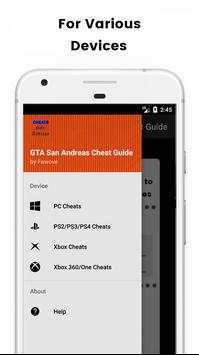 Cheat Guide GTA San Andreas screenshot 2