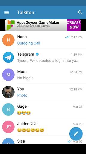 Talkiton - Free Global Texting screenshot 2