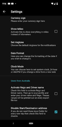 Car logbook App screenshot 3