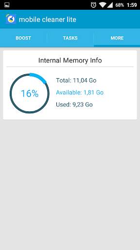 Mobile Cleaner Lite screenshot 3