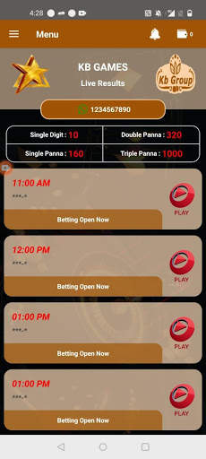 Kuber matka - Online Play matka & Online Play Game screenshot 1