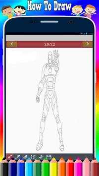 How to Draw   Iron Man Easy Step screenshot 1