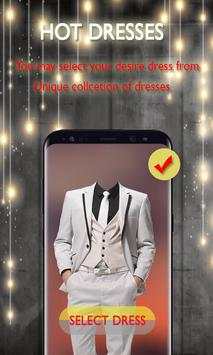 Men Suit Photo Editor-Hair, Mustache Costume 2017 screenshot 2