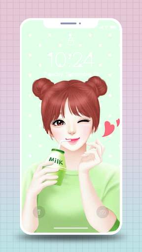 Girly Wallpapers 3 تصوير الشاشة