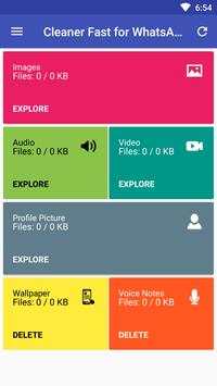 Cleaner Fast for WhatsApp screenshot 1