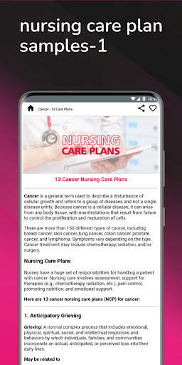 Nursing Care Plans & Diagnosis screenshot 4