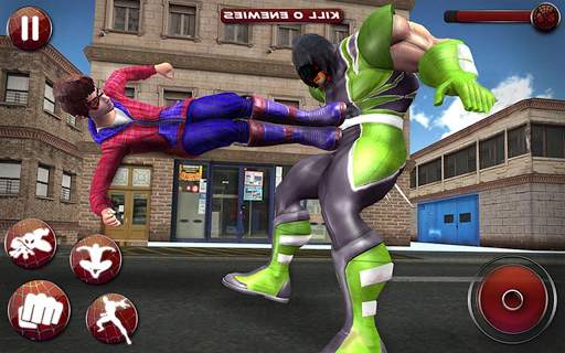 Spider Boy Superhero fighting screenshot 9