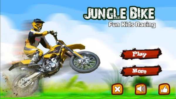 Jungle Bike- Fun Kids Racing screenshot 1