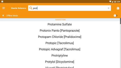 Mosby's Drug Reference for Health Professions screenshot 2
