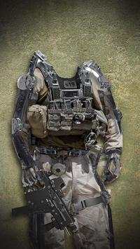 Modern Soldier Photomontage HD screenshot 1
