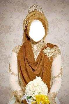 Hijab Wedding Photo Montage screenshot 1
