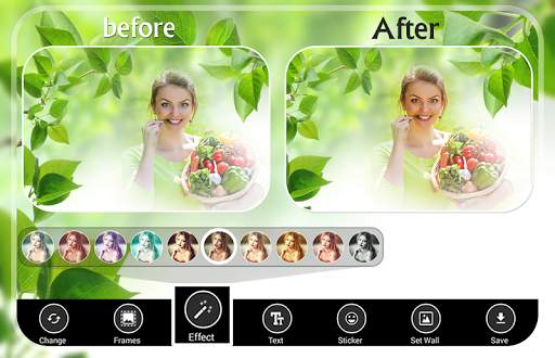 Leaf Photo Frames - leaf pic editor - at2oz effect 3 تصوير الشاشة