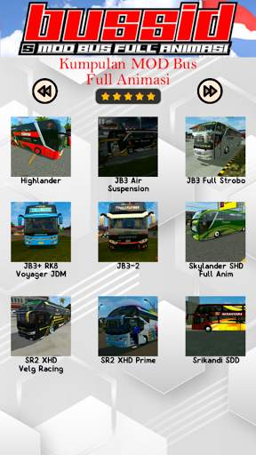 Bussid 5 Mod Bus Full Animasi screenshot 6