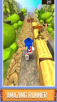 Temple Sonic Run 3D screenshot 3