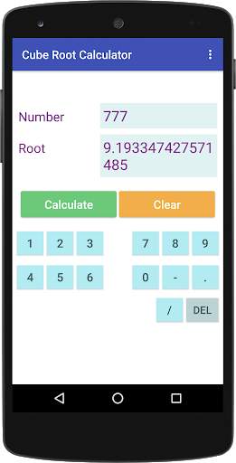 Maths Cube Root Calculator screenshot 3
