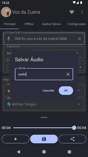 A Voz da Zueira - Texto em Voz screenshot 4