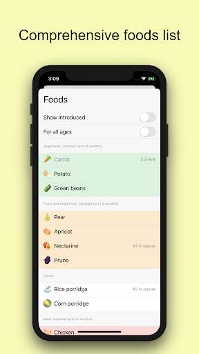 FeedYou: complementary feeding screenshot 2