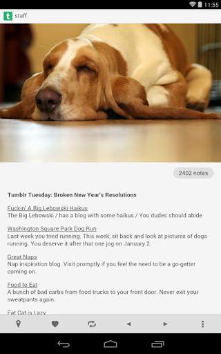 TmbReader for Tumblr screenshot 3