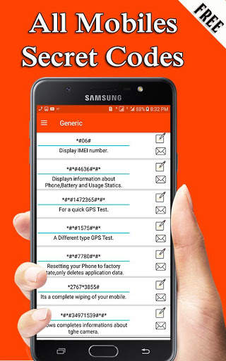 Secret Codes for Phones : Mobile Master Codes screenshot 2