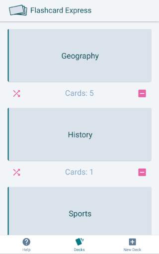 Flashcards Maker - Unlimited screenshot 1