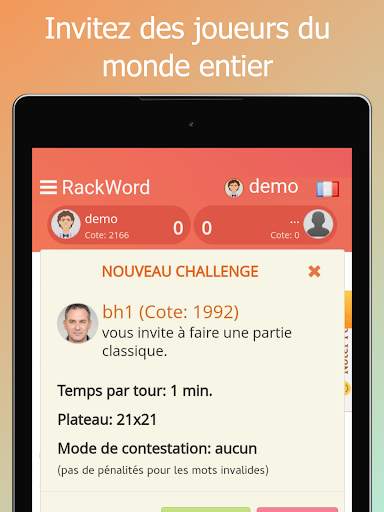 Rackword- Jeu de mots en ligne screenshot 15