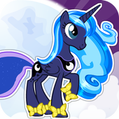 Princess Luna Dress Up icon