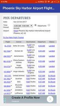 Phoenix Sky Harbor Airport Flight Time screenshot 2