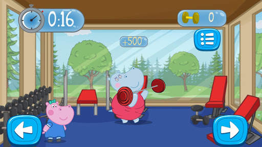 Fitness Games: Hippo Trainer screenshot 7