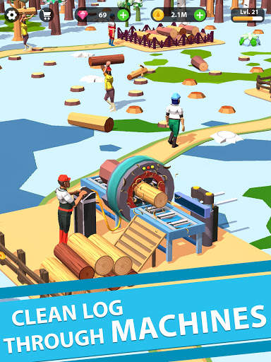 Idle Lumber Mill screenshot 12