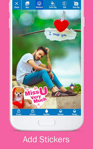 Miss You Photo Editor  - Photo Frames 2020 screenshot 5