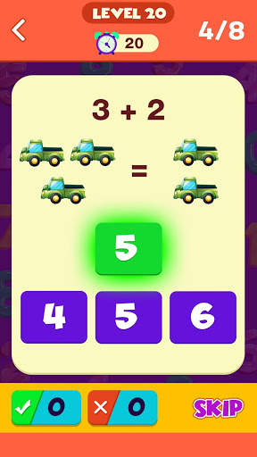 Math Duel: Two Player Math Game screenshot 4