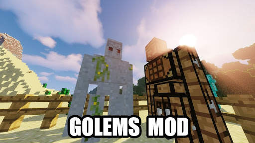 More Golems Mod Minecraft PE screenshot 1