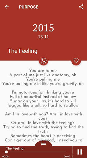 All Justin Bieber Songs Lyrics screenshot 4