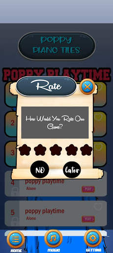 poppy playtime piano tiles screenshot 2