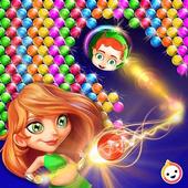Mom Baby Rescue Bubble Shooting Game icon