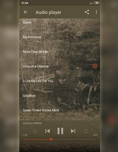 Lagu Slow Rock Barat 80s/90s Offline screenshot 3