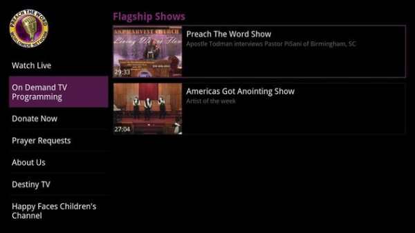 Preach the Word Network TV screenshot 2