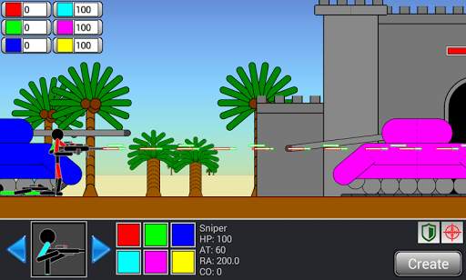 Pivot - Color War II screenshot 2