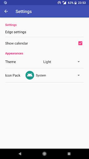 Edge Launcher скриншот 4