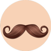 PG Facial Decor - Hair Sticker Pack from PhotoGrid icon