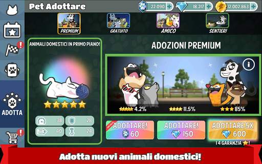 Pets Race - Gioco Multiplayer PvP Online di Corsa screenshot 5