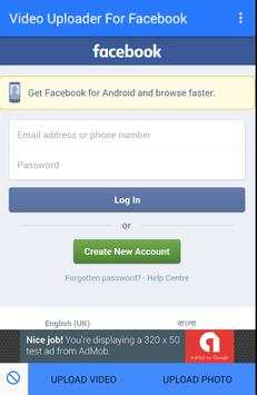 Video Uploader for Social screenshot 1