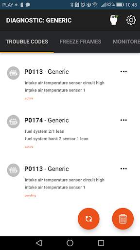 OBD JScan screenshot 5