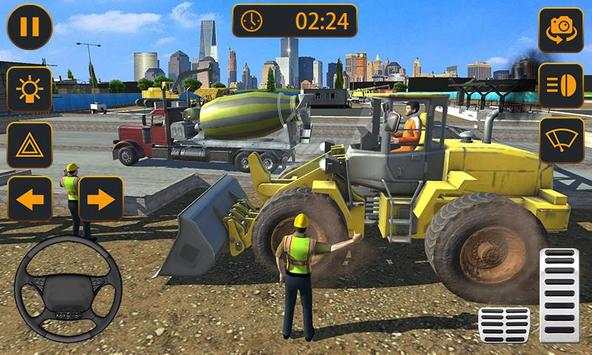 Building Constrcution Sim 3D - Bulldozer Driving screenshot 2