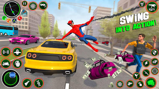 Spider Rope SuperHero Gangster screenshot 8