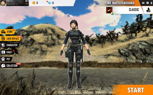 Fire Free Battleground Survival Hopeless Squad screenshot 9