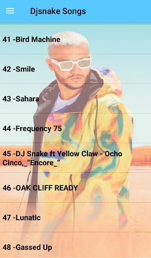Dj Snake Songs Offline(50 Songs) screenshot 6