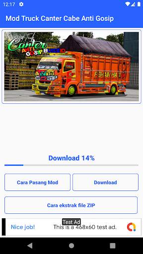 Mod Bussid Truck Oleng Terbaru screenshot 5