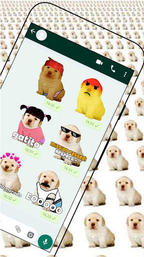 Stickers 🐶 del Perrito Triste para WA screenshot 2